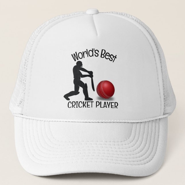 Cricket-Designhut Truckerkappe (Vorderseite)