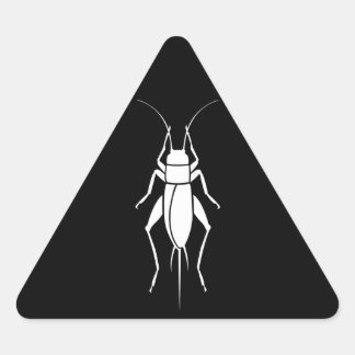 Cricket Dreieckiger Aufkleber