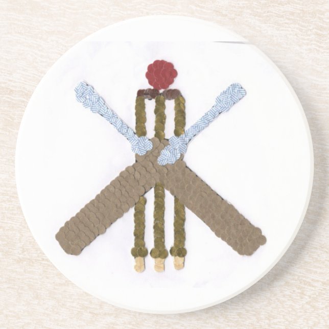 Cricket Drinks Untersetzer (Vorne)