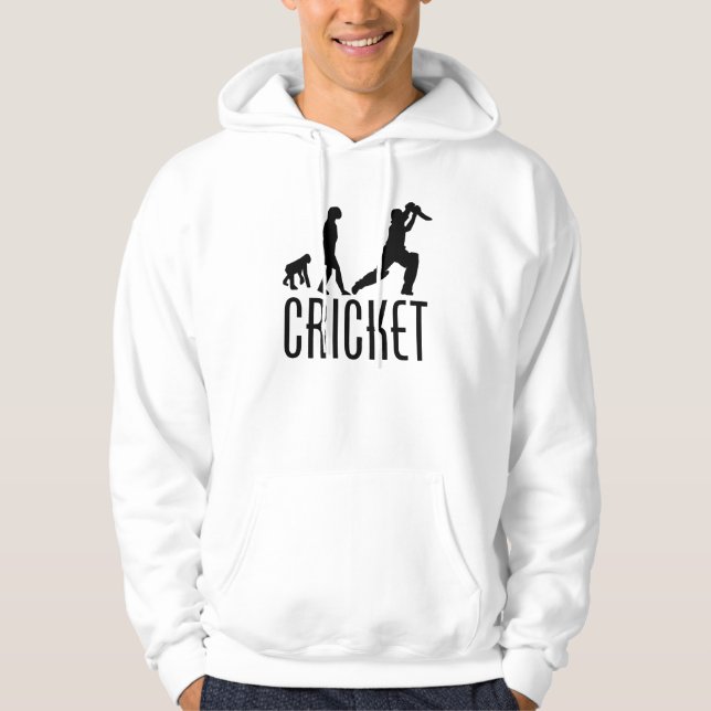 Cricket-Evolution Hoodie (Vorderseite)