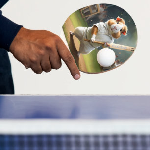 Cricket-Fieber: Das große Meisterschaftsspiel der  Tischtennis Schläger