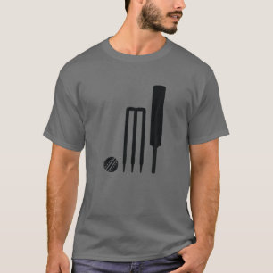 Cricket Game Funny Listing Bat T-Shirt