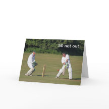 Cricket-Geburtstagkarte