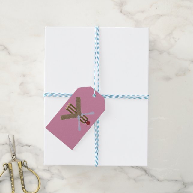 Cricket Gift Tags Geschenkanhänger (Mit Garn)