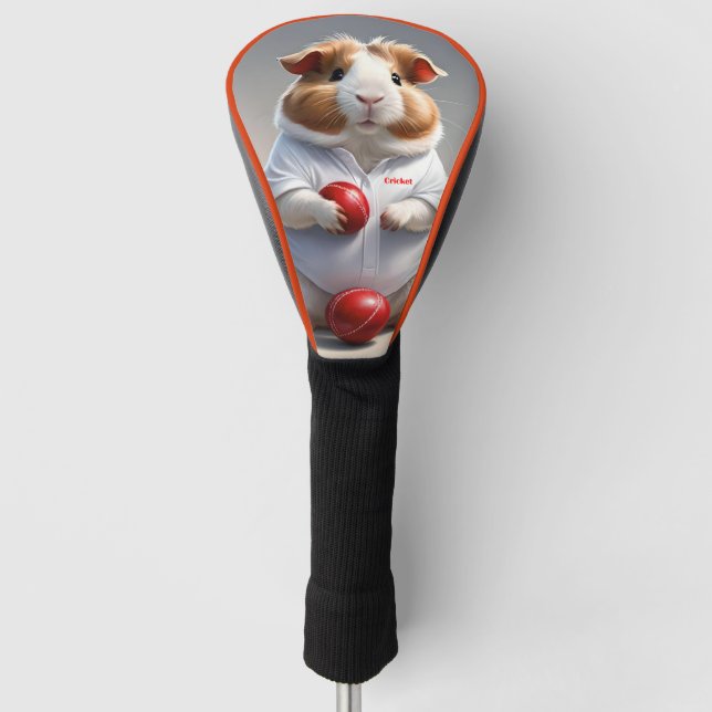 Cricket Guinea Pig, Golf Headcover (Vorderseite)