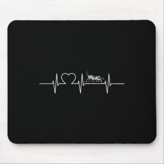 Cricket Herzschlag Grillen Tier Grille Mousepad