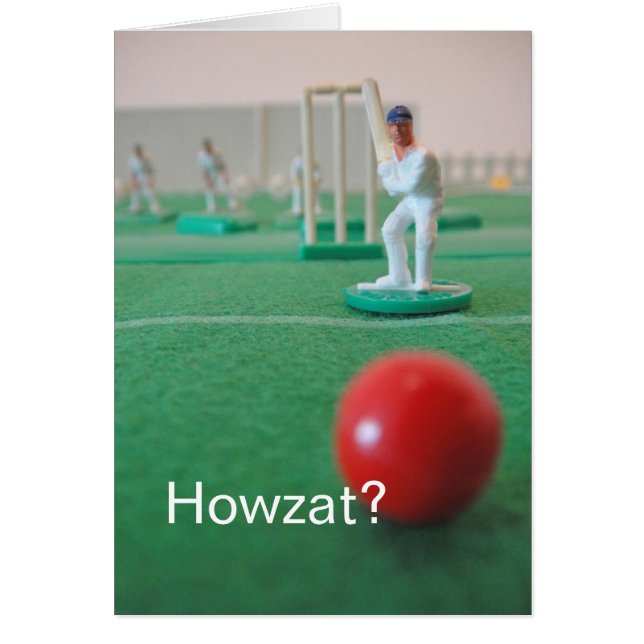 Cricket 'Howzat ? ' (Devant)