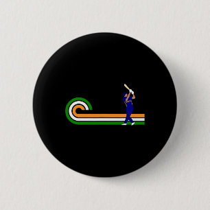 Cricket Indien für Cricketspieler und indische Cr Button