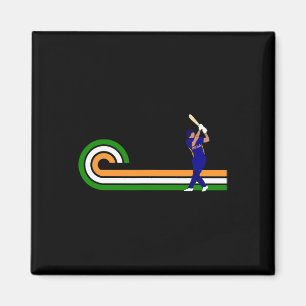 Cricket Indien für Cricketspieler und indische Cr Magnet