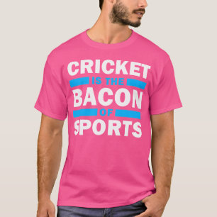 Cricket ist das Becken des SpielCricket-Spielers T-Shirt