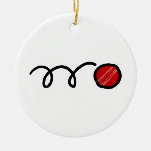 Cricket Keramikornament