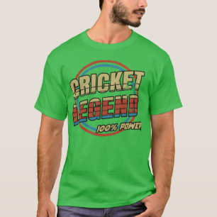 Cricket-Legende Sport Design Freunde T-Shirt