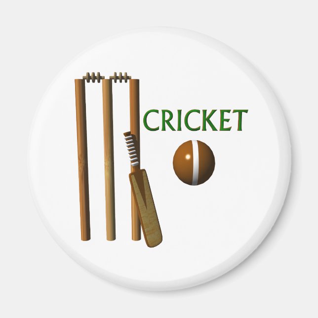 Cricket Magnet (Vorne)