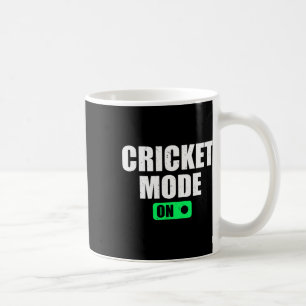 Cricket-Modus Ein - Cricketspieler Cricketspieler Kaffeetasse