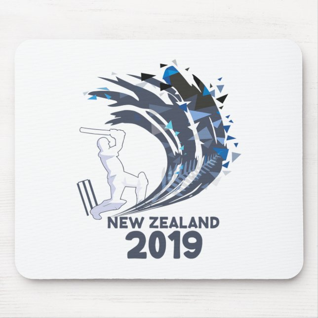 Cricket Neuseeland  Mousepad (Vorne)