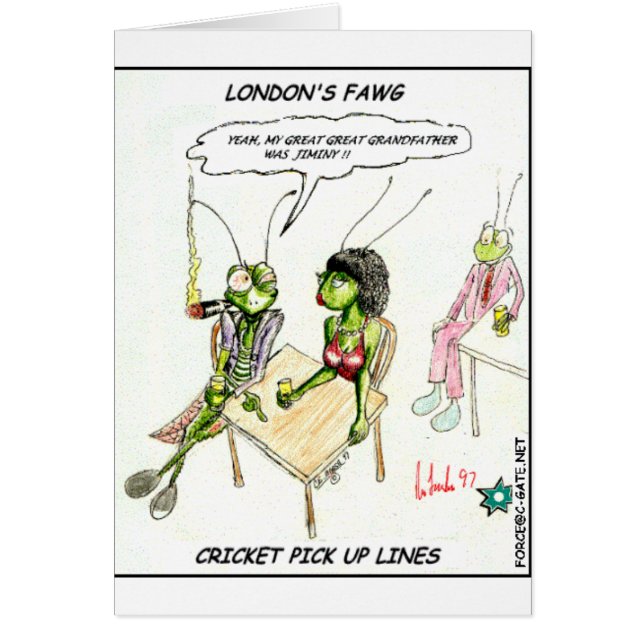 Cricket Pick-Up Lines Funny Gifts T-Shirts sammelb (Vorne)