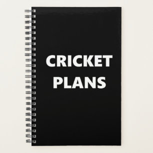 Cricket Planer Sportthema Cricket Pläne