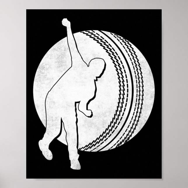 Cricket Player 12  Poster (Vorne)