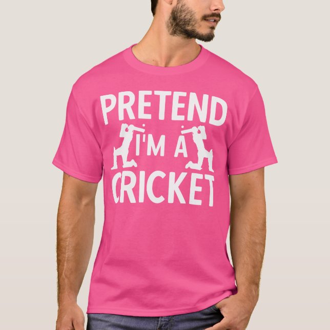 Cricket Player Cricket Sport Cricket T-Shirt (Vorderseite)
