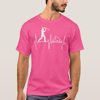 Cricket Player I Liebe Cats Cricketspieler T-Shirt