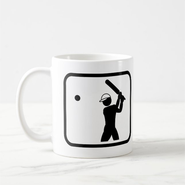 Cricket Player Pro Kaffeetasse (Links)