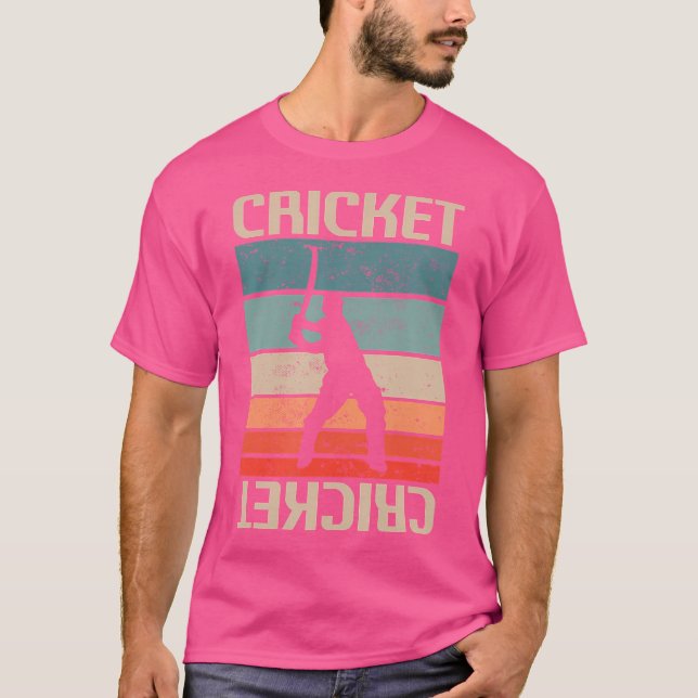 Cricket Player T-Shirt (Vorderseite)