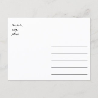 Cricket-Postkarte Postkarte