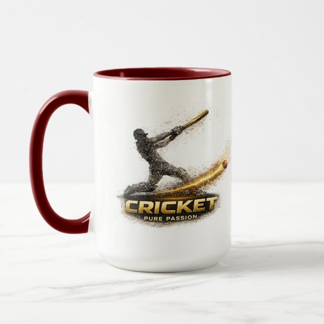 Cricket Pure Passion Gold Motion Combo Mug (Gauche)