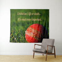 Cricket Red Ball Funny Motivierend