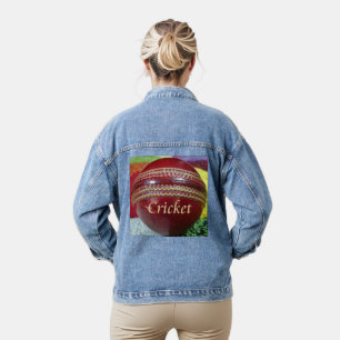 Cricket : Red Hard Ball Art Print