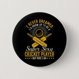 Cricket-Spiel Cricketing - Super Y Cricket-Spieler Button