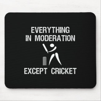 Cricket-Spiel - Lustige Moderation - Spieler Mousepad
