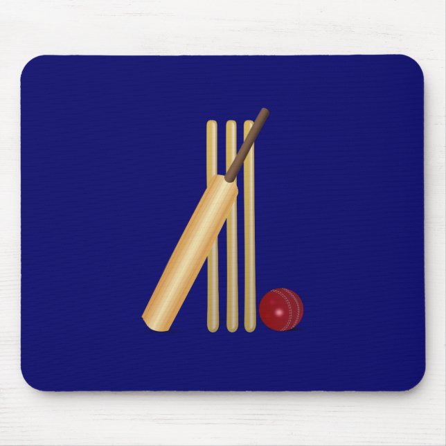 Cricket-Spiel Mousepad (Vorne)