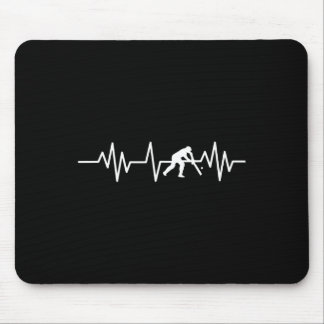 Cricket-Spieler Herzschlag Cricket-Athleten Sport Mousepad
