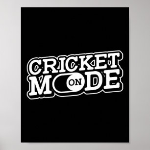 Cricket Sport Cricket T - Cricketspieler Poster