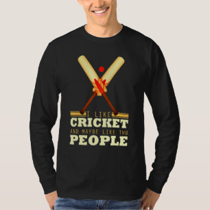 Cricket Sport Jersey Cricket Shows Cricket Bat Cri T-Shirt