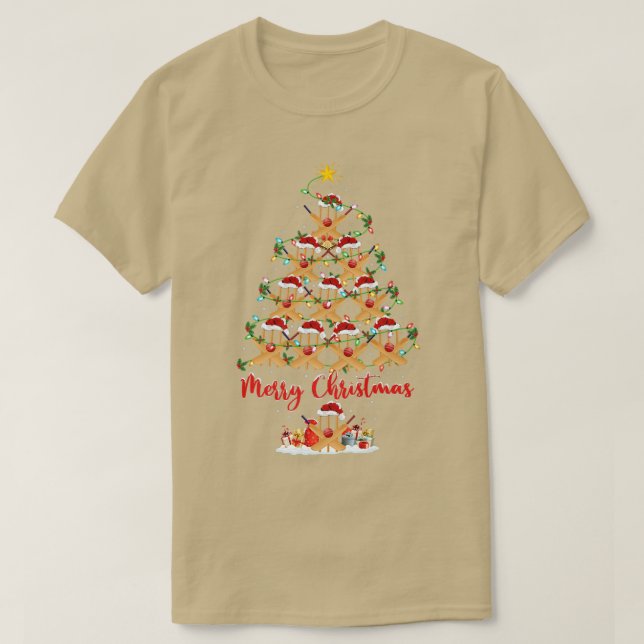 Cricket Sports Lover passt zum Weihnachtskricket C T-Shirt (Design vorne)