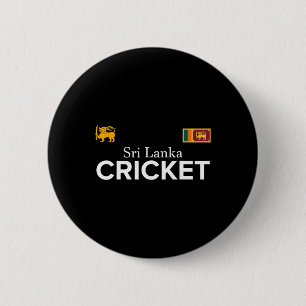 Cricket Sri Lanka Bestes Fan-Geschenk für Jungen o Button