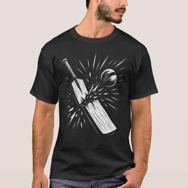 Cricket T-Shirt (Vorderseite)