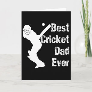 Cricket-T-Shirt für indische Desi-Cricket-Väter 1 Karte