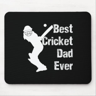 Cricket-T-Shirt für indische Desi-Cricket-Väter 1 Mousepad