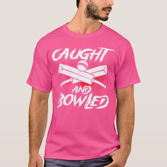 Cricket-Team T-Shirt (Vorderseite)