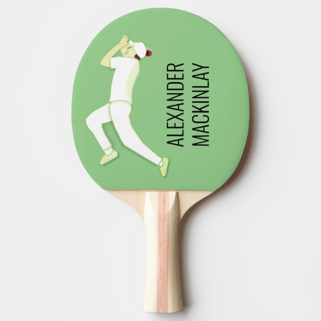 Cricket Tischtennis Schläger (Vorderseite)