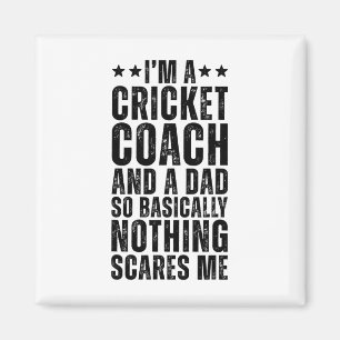 Cricket-Trainer und ein Vater, also süß lustiger C Magnet