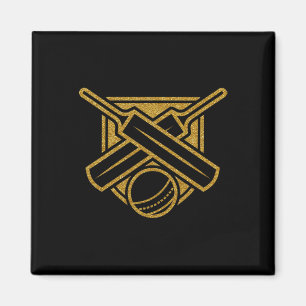 Cricket Tsman Tting Test Match T-Shirt Magnet