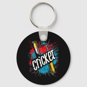 Cricket und Pion für Feldsport mit Fangspin A Schlüsselanhänger