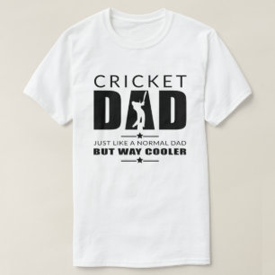 Cricket Vater Vathers Day Cricket Cool Vater Väter T-Shirt