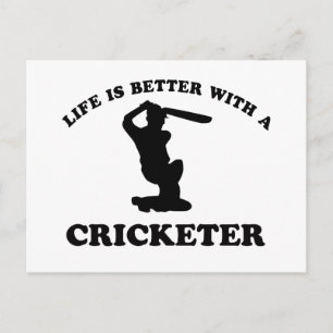 Cricket Vector-Designs Postkarte