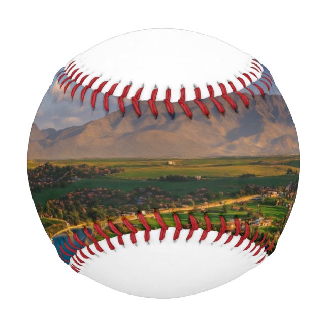 Cricketball wird als harter, fester Ball verwendet (Vorderseite)