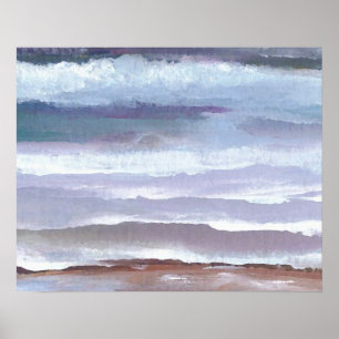 CricketDiane Ocean Poster Drifting on Gentle Waves